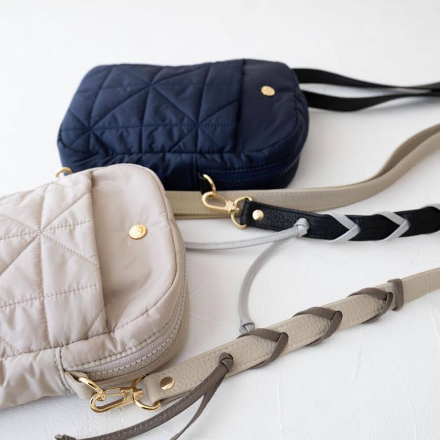 お財布機能付き ショルダーバッグ / mofmo モフモ 超軽量 DORACO doracoluv 神戸 ブランド 人気 日本製 人気 本革 ナイロン 斜めがけ |  | 07