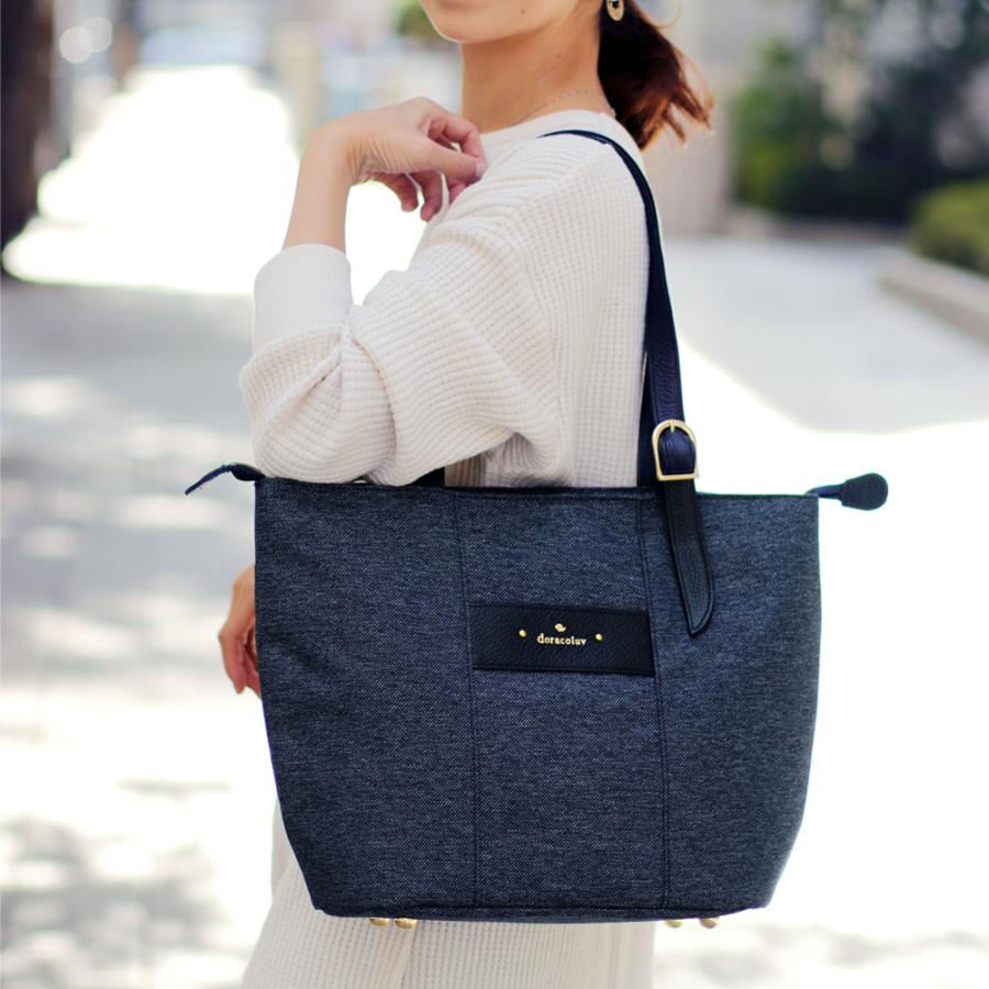 ドラコラブ オーダー超軽量ショルダートートビジネスa4レザーdoracoluv