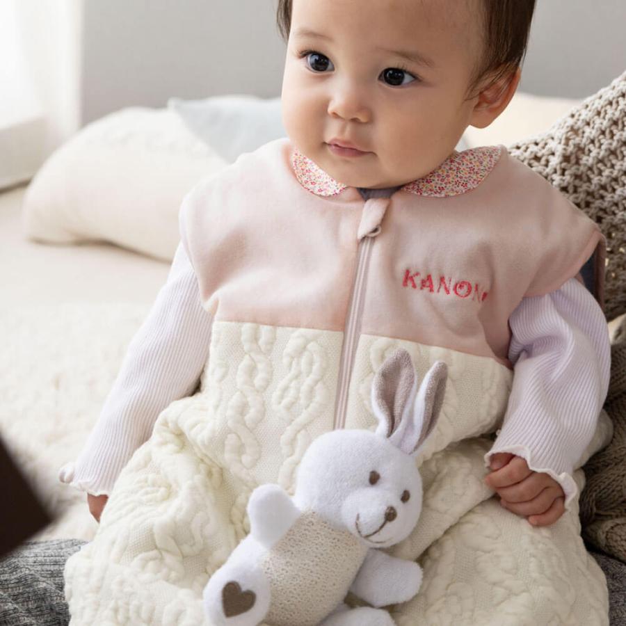 出産祝い スリーパー 防寒 上質 【名前刺繍可能】日本製 秋 冬 ベビー キッズ ベスト おでかけ 男の子 女の子 人気 DORACO FIRST ドラコファースト ブランド |  | 04