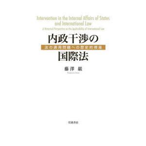 内政差しつかえのインターナショナル法 法の当て嵌める問題点への謂われ因縁的視座 藤澤巌/著 本、雑誌、コミック-国際法