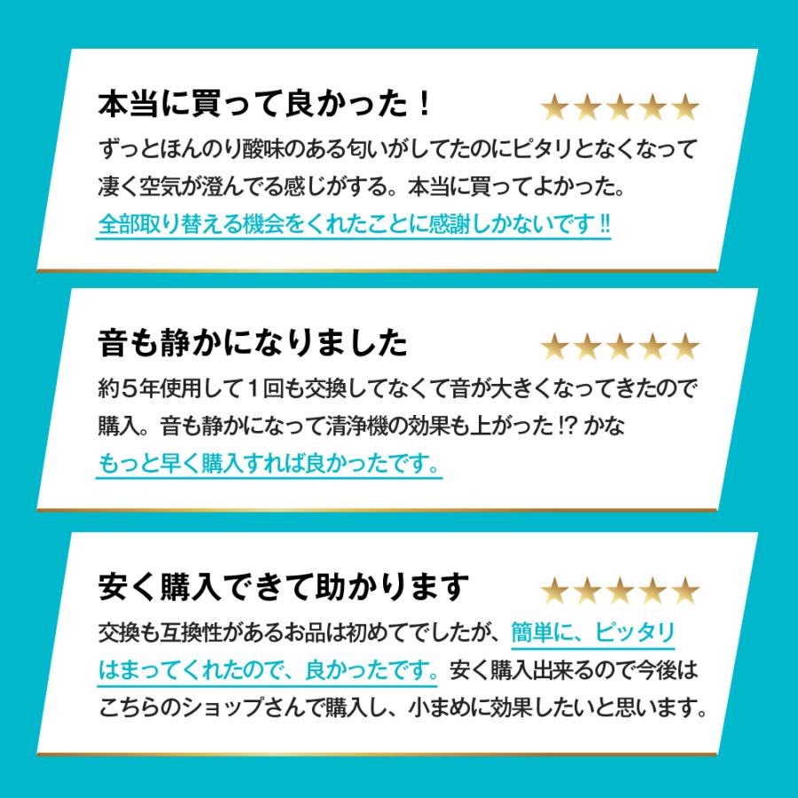 シャープ(SHARP)用　空気清浄機フィルターFZ-D50HF 脱臭フィルター FZ-D50DF FZ-F50DF 集じんフィルター 交換用  FZ-Y80MF 加湿フィルター 互換 FZ-AG01k1｜dorarecoya｜03