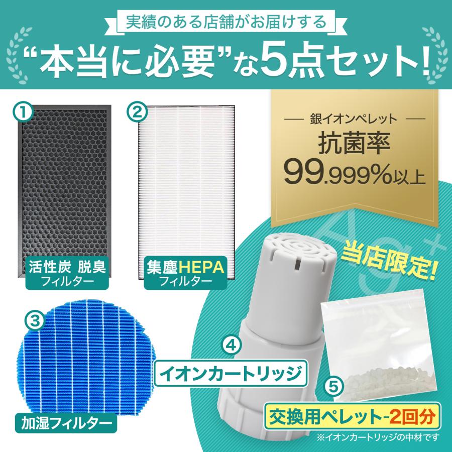SHARP（シャープ） シャープSHARP互換 空気清浄機 加湿フィルター5点