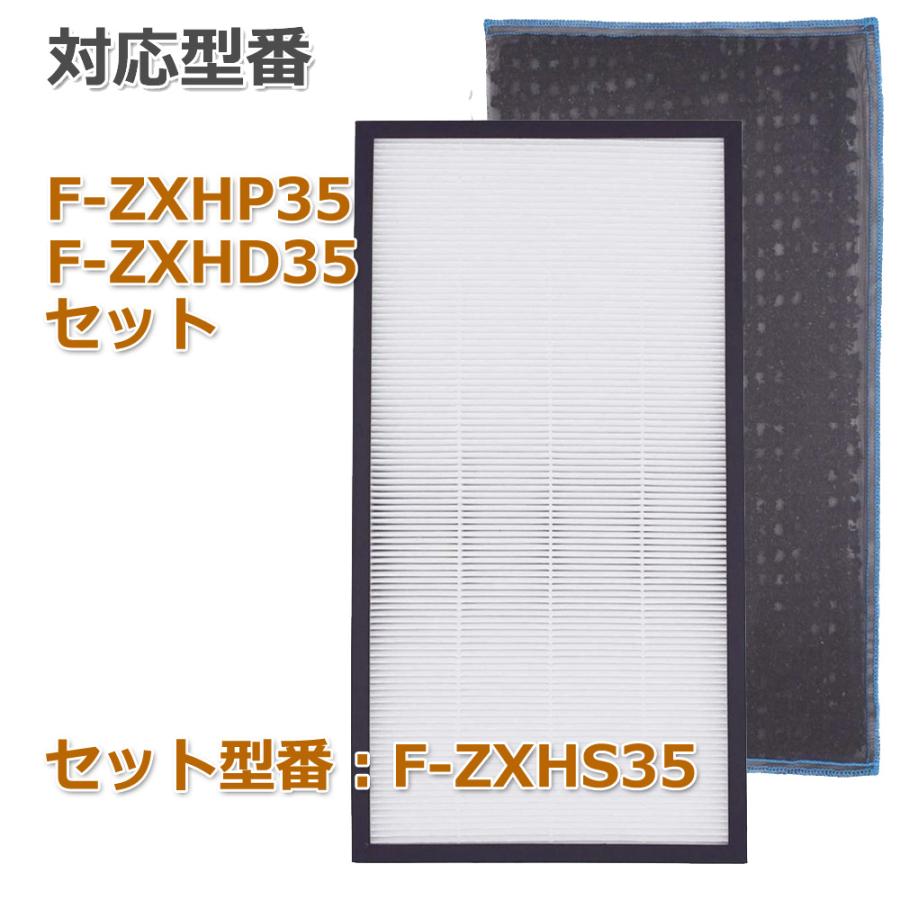 F-ZXHS35 パナソニック互換 空気清浄機用フィルター 集塵フィルター