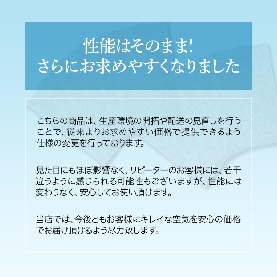 加湿空気清浄機用 FZ-PF51F1 使い捨てプレフィルター（12枚入） fz-pf51f1 シャープ空気清浄機 プレフィルター 「互換品」★｜dorarecoya｜11