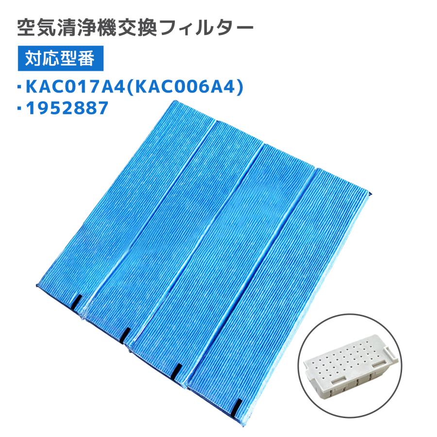 ダイキンに使える 空気清浄機交換用フィルター プリーツフィルター 