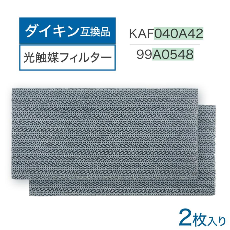 ダイキン互換品 光触媒集塵・脱臭フィルター（枠なし）エアコン