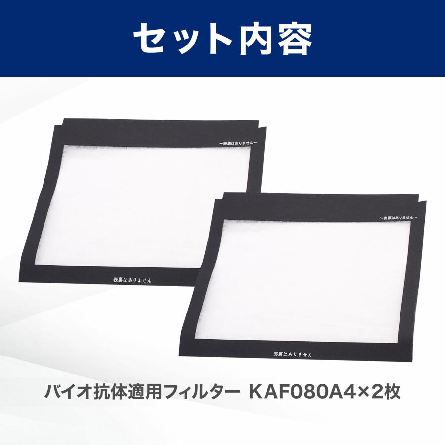 ダイキンに使える 空気清浄機用 バイオ抗体互換フィルター KAF080A4