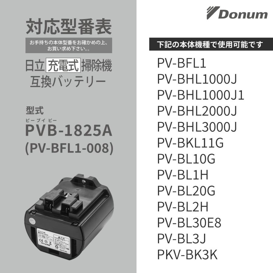 日立 【本日限定特価】PVB-1825A PV-BFL1-008 コードレス