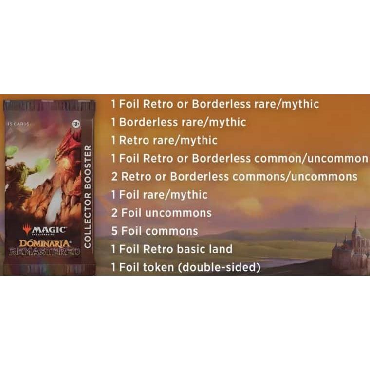 MTG 日本語版 ドミナリア・リマスター コレクター・ブースター 1BOX