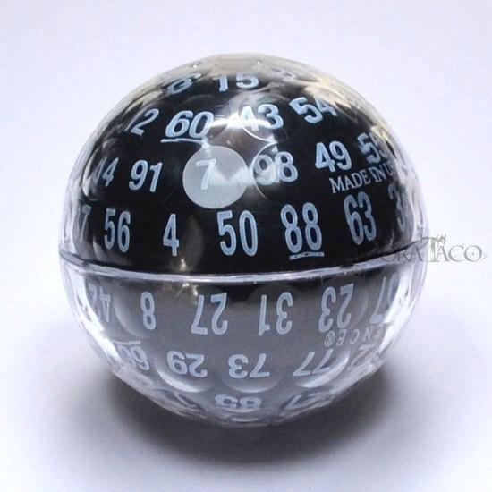 サイコロ ダイス 100面ダイス ブラック ホワイト サイコロ専門店ドラタコ ヤフー店 通販 Yahoo ショッピング