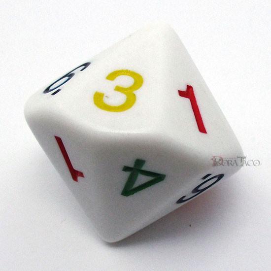 サイコロ ダイス／14面体7面ダイス マルチカラーサイコロ : サイコロ