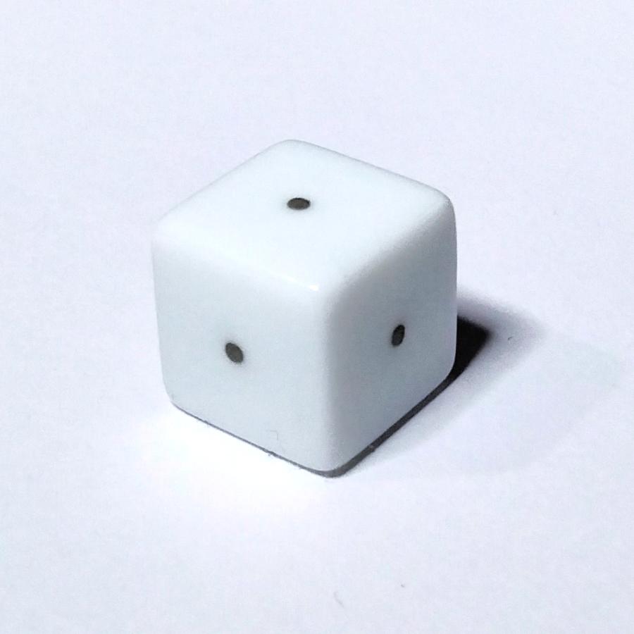 全部1面【白】6面サイコロ単品 DTDall101 : サイコロ専門店ドラタコ