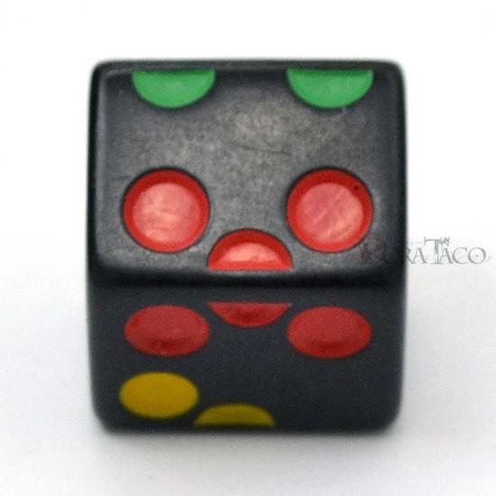 サイコロ ダイス／7面ダイス単品【ブラック】 : サイコロ専門店