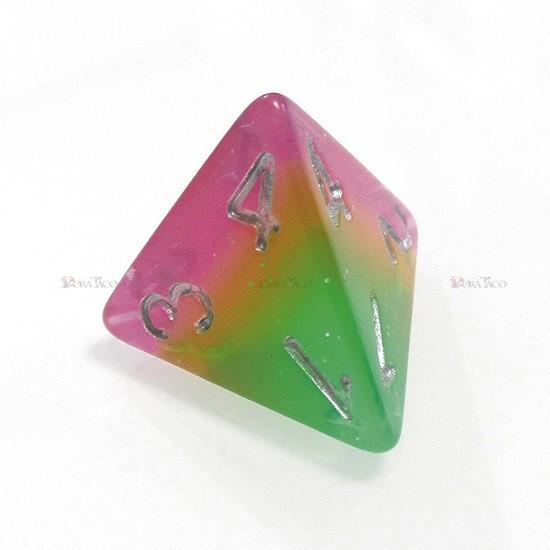 サイコロ ダイス／多層式レイヤーダイス【フルーツキャンディ】 4面