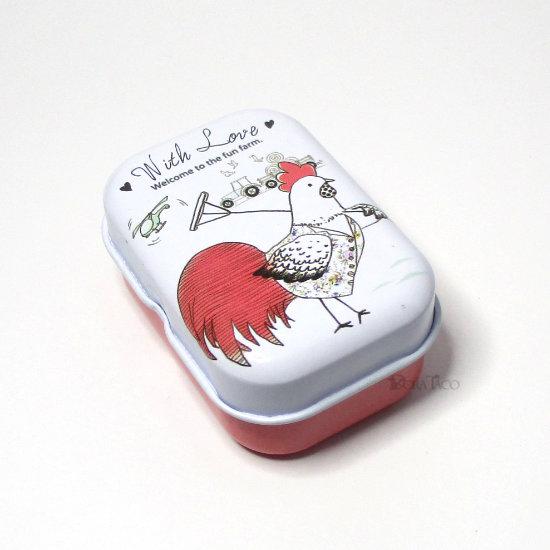 ANCAM SAIKRO アナキャン　サイコロ　コラボ かどまるイラスト缶【10】ダイスケース kanniwa10 : サイコロ