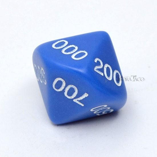 サイコロ ダイス／000〜900の10面サイコロ単品 ブルー : サイコロ専門