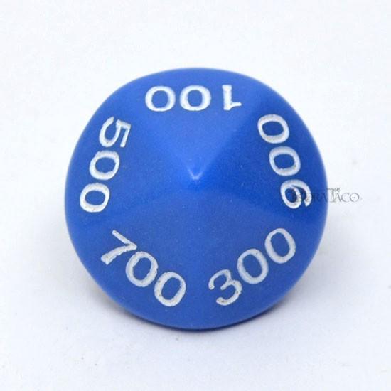 ★サイコロジー★ サイコロ ダイス／000〜900の10面サイコロ単品 ブルー : サイコロ専門