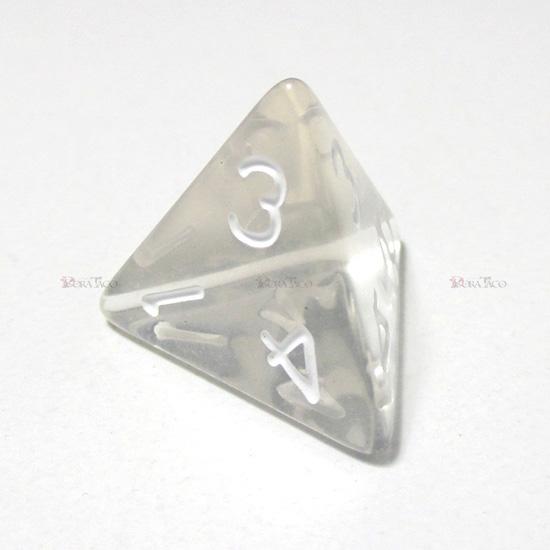 30 Off 単品 透明4面サイコロ ダイス M Artpassions Ch