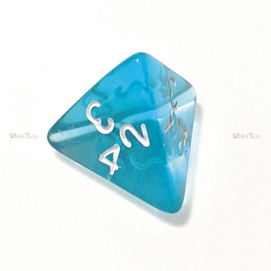 サイコロ ダイス 単品 透明 テール 4面サイコロ ダイス Nbd4 Tr Teal サイコロ専門店ドラタコ ヤフー店 通販 Yahoo ショッピング