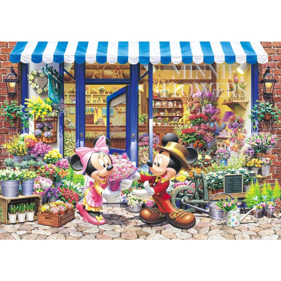 300ピース ジグソーパズル ディズニー ミニーのフラワーショップ (30.5x43cm) D-300-258（Yahoo!・どら屋）