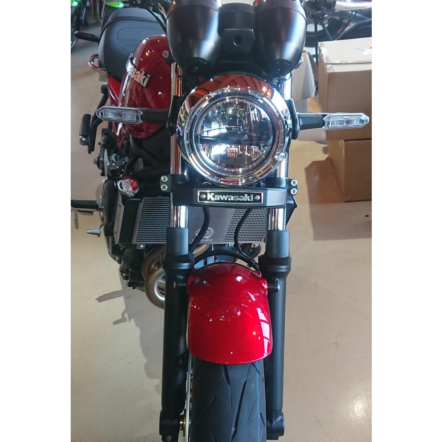 Z650RS フォークカバーエンブレム 大文字 メッキ ドレミ Z650RS フォークカバーエンブレム 大文字 メッキ ドレミ