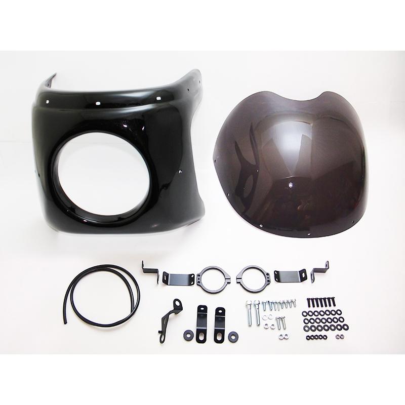 Z900RS ストーンカウル塗装済み(2020-メタリックディアブロブラック)ステー付き | 