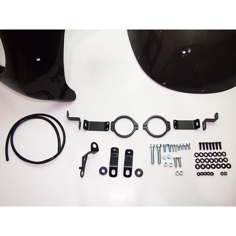 Z900RS ストーンカウル塗装済み(2020-メタリックディアブロブラック)ステー付き |  | 03