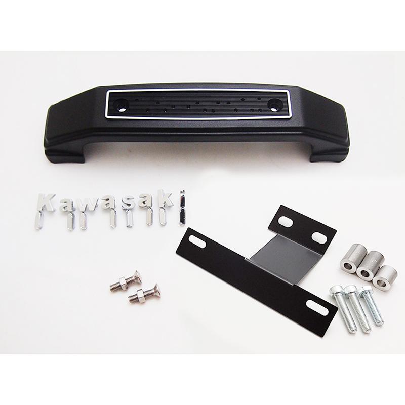 Z900RS CAFE フォークカバーエンブレム(黒)Kawasaki ステー付き | 