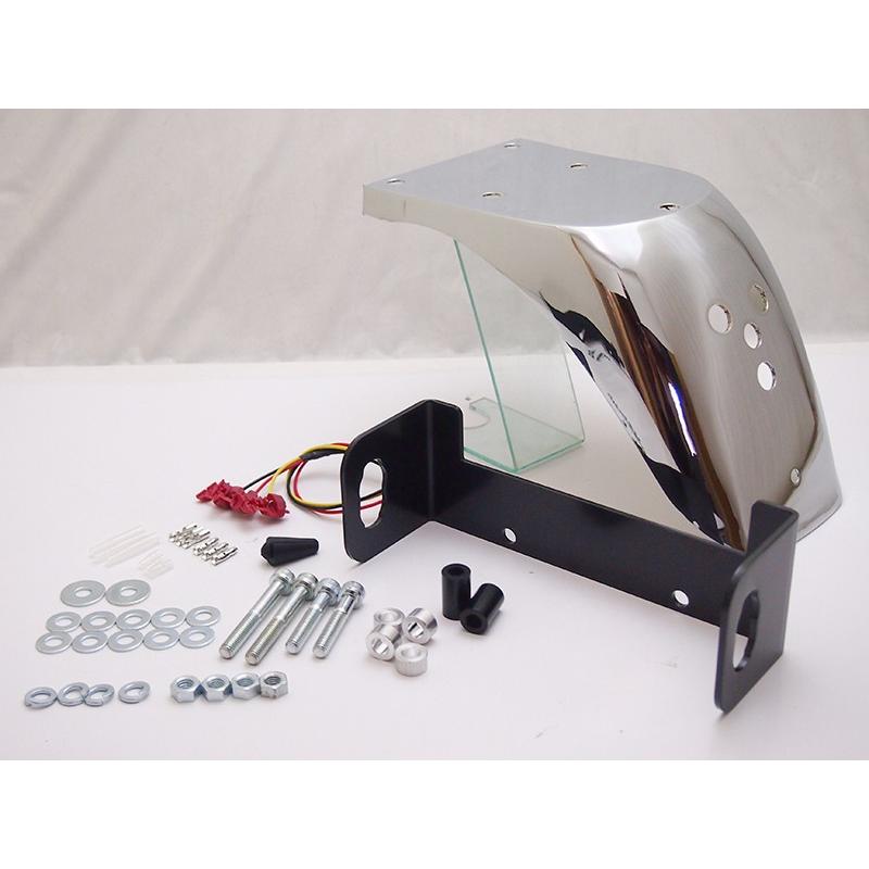 Z900RS LTDタイプ鉄メッキリアショートフェンダー赤ランプセット ノーマルウインカー対応型 |  | 01