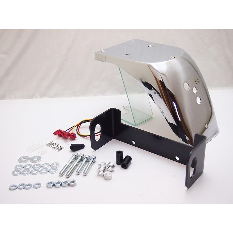 Z900RS LTDタイプ鉄メッキリアショートフェンダークリアランプセット ノーマルウインカー対応型 |  | 01