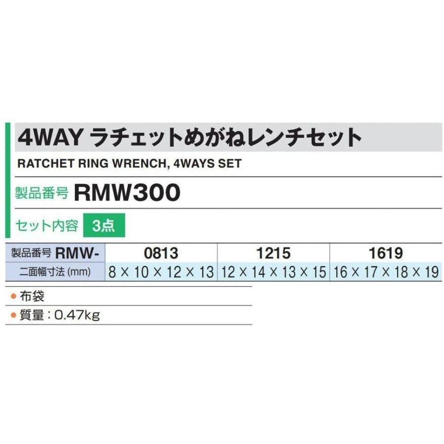 魅了 トネ Tone 4wayラチェットめがねレンチセット Rmw300 ブラック 内容3点 Doremiんち 通販 Yahoo ショッピング 想像を超えての Cycling Org Sg