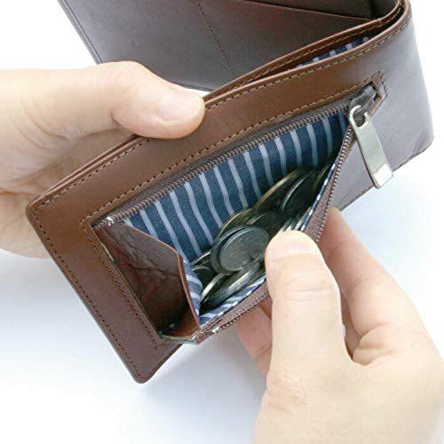 激安直営店 スィンリー Thinly Sl B S04 ブラック 小銭入れ 薄型 二つ折り財布 メンズ 財布