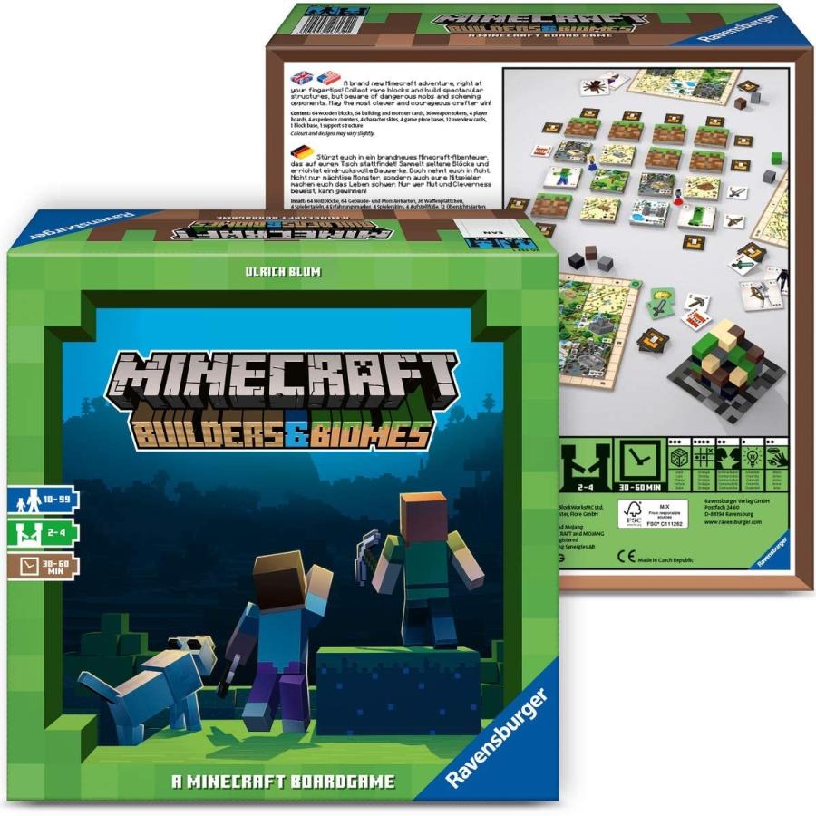 高級感 Minecraft:マインクラフト Ravensburger ビルダーズ&バイオーム ボードゲーム並行輸入品 ストラテジー ボードゲーム 高級感 Minecraft:マインクラフト Ravensburger ビルダーズ&バイオーム ボードゲーム並行輸入品 ストラテジー ボードゲーム