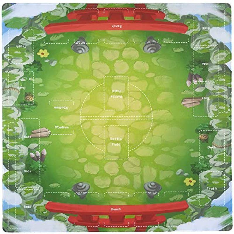 Otolife ポケモンカード プレイマット 全面縫製仕様 ラバープレイマット 滑り止め 収納袋付き カードゲーム ポ ケカ 60 60cm トレーディングカード Vest Doctum Edu Br