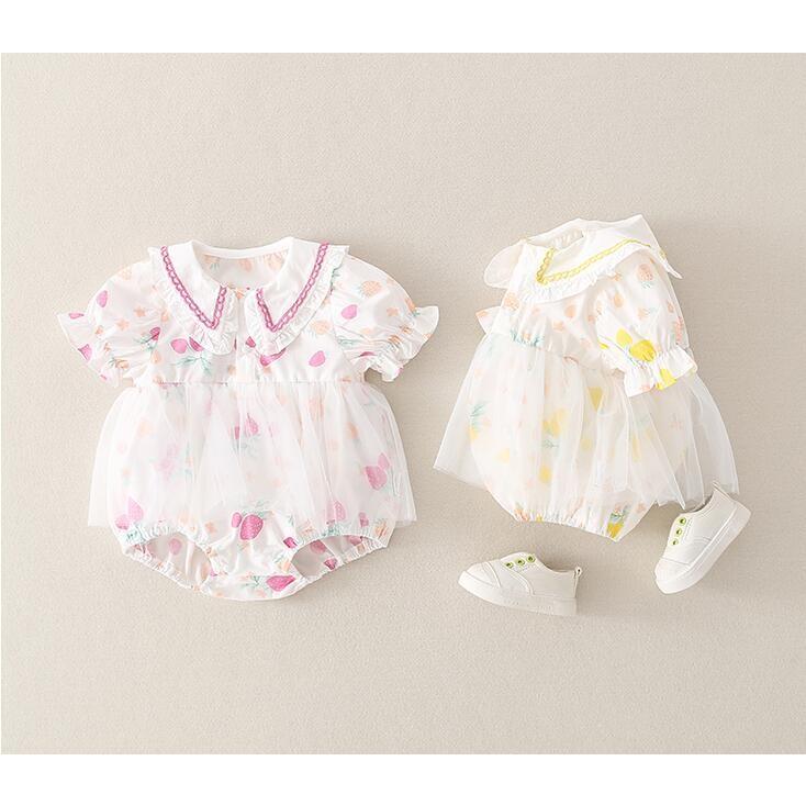 ベビー服 新生児服 子供服 赤ちゃん 春夏 肌着 女の子 女児 半袖 幼児 綿質 コットン オールインワン 人気 保育園 百日祝い 出産祝い ギフト 誕生日66 90cm Cdcxpf028 株式会社ドレモクリエイティブ 通販 Yahoo ショッピング