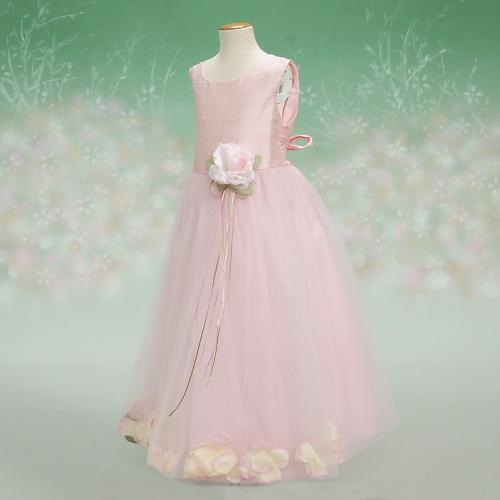 キッズドレス　アウトレット　女の子　フォーマル　ピンク　七五三　発表会　結婚式　　 ９０/１００/１１０/１２０/１３０