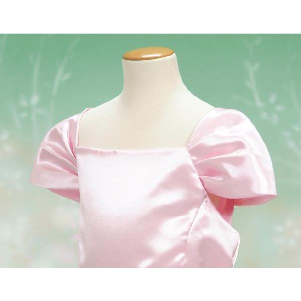 キッズドレス　アウトレット　女の子　フォーマル　ピンク　七五三　発表会　結婚式　　 ９０/１００/１１０/１２０/１３０ | 京美 | 01