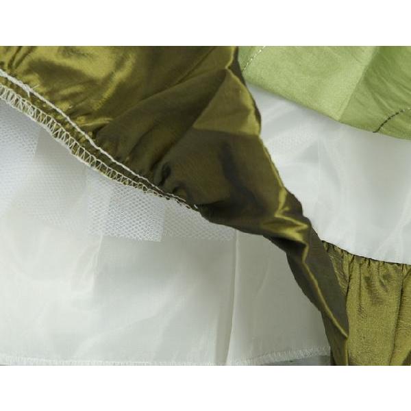 キッズドレス　アウトレット　女の子　フォーマル　グリーン　七五三　発表会　結婚式　　 ９０/１００/１１０/１２０/１３０ | 京美 | 05