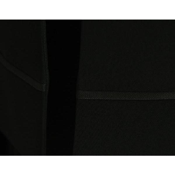 ブラックフォーマルスーツ　喪服　礼服　アウトレット品　アンサンブル２点セット　サイズ１３号　 | 京美 | 02