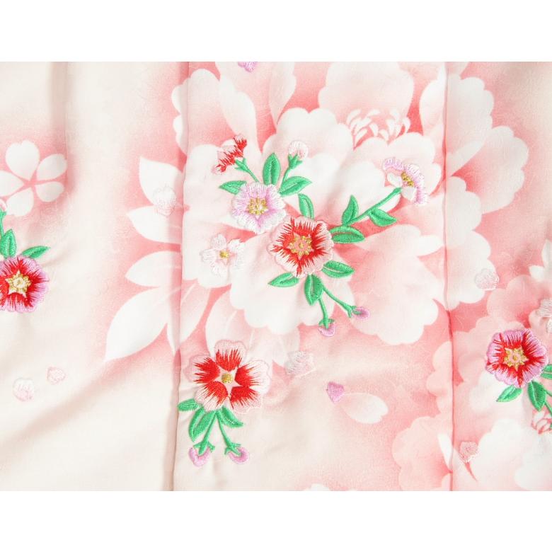 京美 七五三 着物 被布セット 3歳 女の子 マユミブランド 濃淡