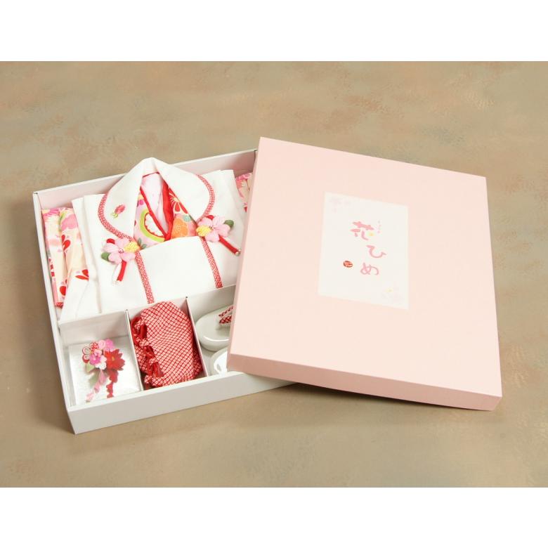 京美 七五三 着物 3歳 女の子 被布セット 京都花ひめブランド 華