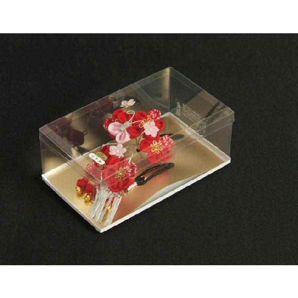 髪飾り 七五三着物 成人式振袖 卒業袴 に最適な和タイプ 2点セット 梅華 垂れ飾り付 クリップピンタイプ 日本製 | 京美 | 04