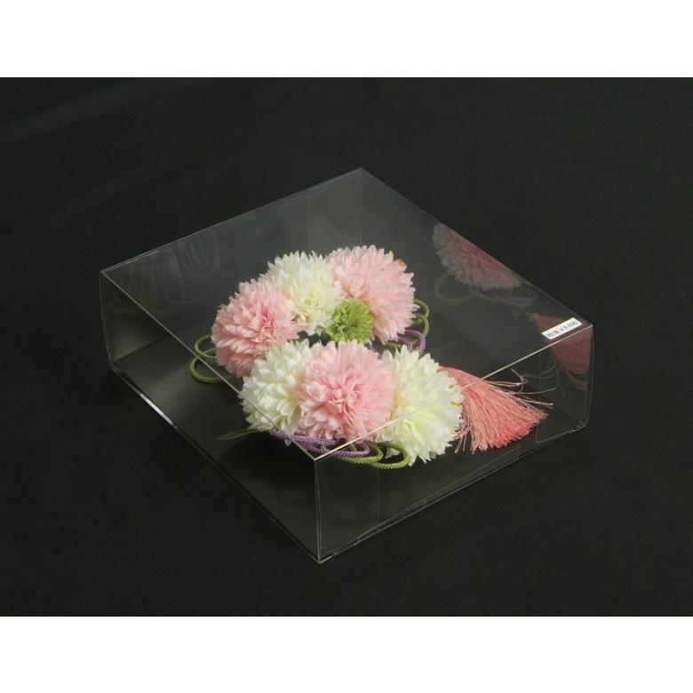 髪飾り　成人式　振袖　七五三着物　卒業袴　ドレスにも使えます　白　ピンク　3点セット　コーム・ピンタイプ　日本製 |  | 04