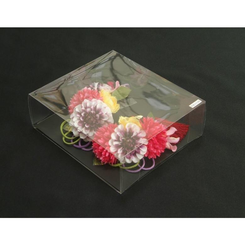 髪飾り　成人式　振袖　七五三着物　卒業袴　ドレスにも使えます　パープル　濃ピンク　3点セット　コーム・ピンタイプ　日本製 |  | 04