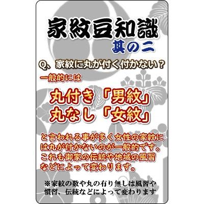 家紋入れ　お宮参り着物の初着や七五三着物、羽織などに入れさせていただく摺込み紋 |  | 03