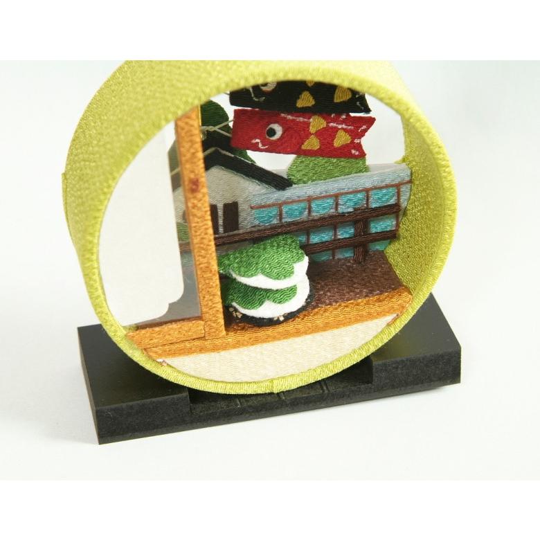 五月飾り 端午の節句 鯉のぼり 菖蒲の節句 柏餅 歳時記 卓上タイプ 飾り台付き |  | 02