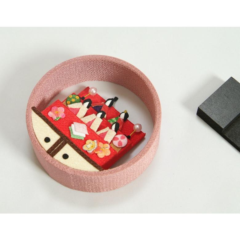 ひな飾り 上巳の節句 桃の節句 雛祭り 歳時記 卓上タイプ 飾り台付き