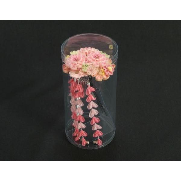 髪飾り　成人式　振袖　卒業袴　七五三　小菊　ピンク　つまみかんざしピンタイプ　日本製 |  | 04