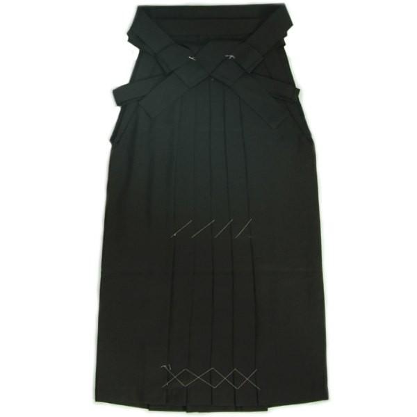 卒業袴 卒業式 黒地 無地 へら付き 特価品 S、M、L、LL、3L