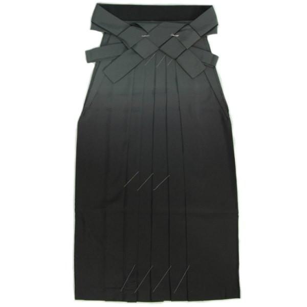 卒業袴 卒業式 グレー 濃淡ぼかし へら付き 特価品 S、M、L、LL